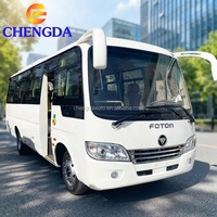 Nouvel autobus Foton diesel 30 places, minibus moyen pour passagers, autocar de tourisme pour l'Afrique