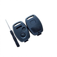 Boîtier de clé de voiture intelligente à 3 boutons de haute qualité pour Honda, coque de clé à distance de remplacement pour Honda avec tournevis, vente en gros
