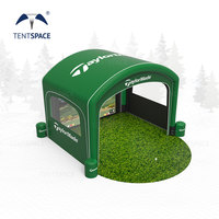 Nouvelle Arrivée : Tente de Golf Gonflable pour Simulateur, Enceintes de Simulation de Golf Intérieures
