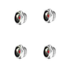 Réservoir de carburant en alliage d'aluminium G1/2 avec miroir en plexiglas, compresseur d'air, verre de niveau d'huile - Product Image 4