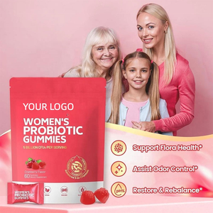 Gomitas Probióticas para la Salud Intestinal, Equilibrio Femenino, Suplemento OEM para Mujeres - Product Image 1