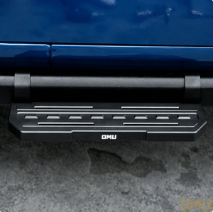 Estribos Laterales <span class=keywords><strong>de</strong></span> Aluminio OMU para Jeep Wrangler JL 2 <span class=keywords><strong>Puertas</strong></span> para <span class=keywords><strong>Rubicon</strong></span>, Barra Lateral OEM, Estribos Negros <span class=keywords><strong>de</strong></span> Maiker - Product Image 1