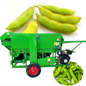 Machine de cueillette d'edamame en promotion / Machine de cueillette de gousses de soja vertes haute capacité / Récolteuse de pois - Product Image 6