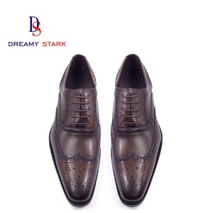 Zapatos Oxford Formales de Vestir para Hombre, Estilo Vintage, de Lujo, Cómodos, Otoñales, con Logotipo Personalizado - Product Image 2