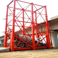 Plateforme de levage pour la construction de ponts et de grues, avec palan de 70 tonnes pour véhicules lourds/camions malaxeurs à béton