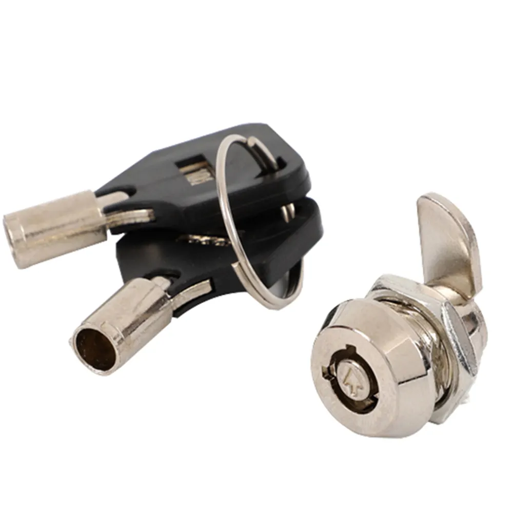 Hochwertige JK312 Mini 10mm kleine Miniatur-Rohrs chl üssel Pin Cam Lock Fittings tragen Schlüssel
