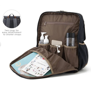 Sac à langer pour bébé à prix compétitif sac à langer pour <span class=keywords><strong>maman</strong></span> et <span class=keywords><strong>papa</strong></span> décontracté sport élégant sac à dos avec lit pour <span class=keywords><strong>maman</strong></span> - Product Image 4