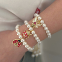 Bracelet série d'insectes exquis belle conception thème petit Animal bijoux de mode fête quotidienne accessoires polyvalents cadeaux