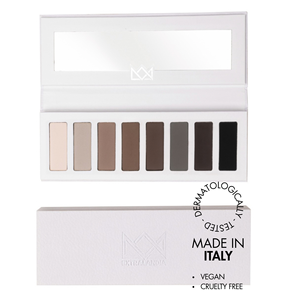 Extralandia Nude Eyeshadow Palette làm Italy mát tông màu mềm blendable kết cấu tinh khiết sắc tố màu sắc hài hòa trắng đen - Product Image 1