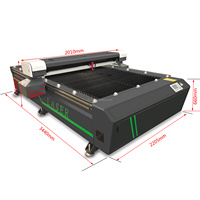 Découpeuse laser CO2 robuste 1325 300W 500W pour la découpe de bois épais, contreplaqué et MDF