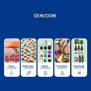 OEM 473ml Aceite de pescado para mascotas OMEGA Aceite de salmón salvaje de Alaska con aceite de pescado de bacalao y vitamina E Salud de la piel y el abrigo - Product Image 4