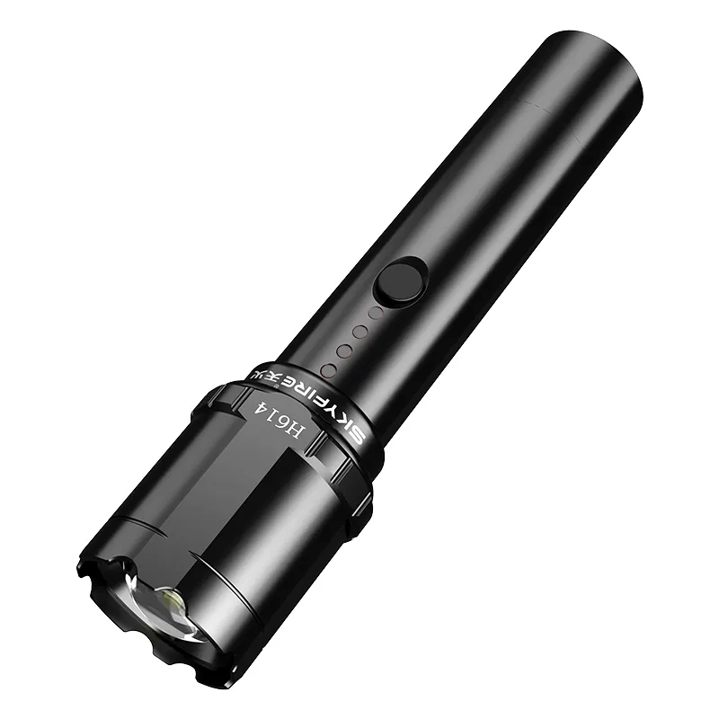 Pressure Resistance Aluminium Alloy Bright Light Torch Strong LED Flashlight for Hunting