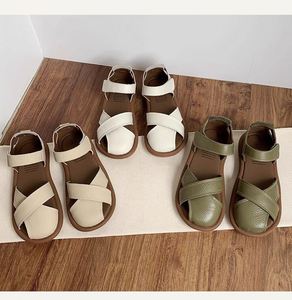 Nuevas Sandalias Planas de Punta Cerrada para Mujer 2026, Estilo Romano, Zapatos de Pescador para Mujeres Embarazadas y Estudiantes, Sandalias Planas Suaves para la Playa - Product Image 1
