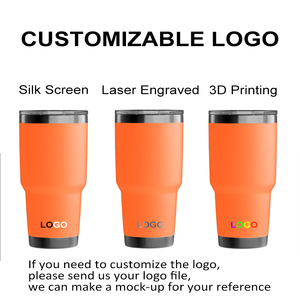 Tazze da Viaggio in Acciaio Inox 304 a Doppia Parete per Incisione Laser, Bicchiere Termico da 30 oz Personalizzabile - Product Image 2
