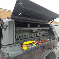 Nouvelle conception de capote de camionnette imperméable, coque de camping-car pour camionnette, couvercle rigide pour camionnette, compatible avec RAM 2500 avec RAMBOX