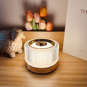 Lámpara de Cristal de Ambiente Lujoso, Lámpara de Noche para Dormitorio, Lámpara de Noche Pequeña Romántica para Boda, Estilo Ins - Product Image 4