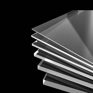 Lámina de plástico transparente, tablero acrílico, vidrio orgánico, polimetilmetacrilato, 1mm, 3mm, 8mm de espesor, lámina acrílica - Product Image 3