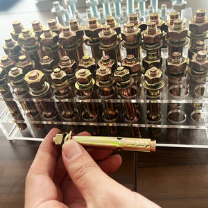 Anclajes de Expansión Métricos con Recubrimiento de Zinc, Precio de Fábrica, 4.8/8.8/10.9/12.9, Perno de Anclaje de Expansión M10*100mm o Personalizado, Acero Inoxidable 304 y Acero - Product Image 4