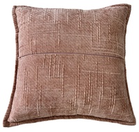 Housse de coussin en chenille épaisse et douillette, vente en gros, personnalisable, pour canapé, taie d'oreiller de luxe, housse de coussin en chenille