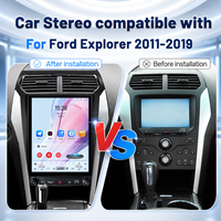 Upgrade Stereo Mobil Android Car Audio Factory 12.1 Inch GPS Multimedia Untuk Ford Explorer 2019
