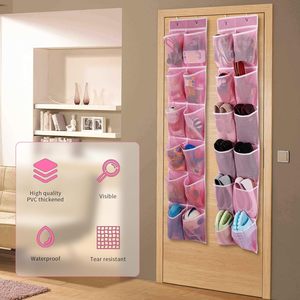 Over The Door <b>Shoe</b> Organizer 12 Pockets 2 Pack Foldable <b>Storage</b> For <b>Shoes</b> And Toys - Product Image 4