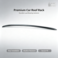 11613458 Ensemble de rails de toit d'origine OEM compatible avec MG ZS ZST EV 2020-25, porte-bagages de toit en alliage d'aluminium, pièce automobile
