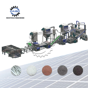 Nhà Máy Giá tấm pin mặt trời tái chế dòng thực vật thủy tinh đồng <span class=keywords><strong>silicon</strong></span> separator panel năng lượng mặt trời Máy tái chế nhà máy - Product Image 1