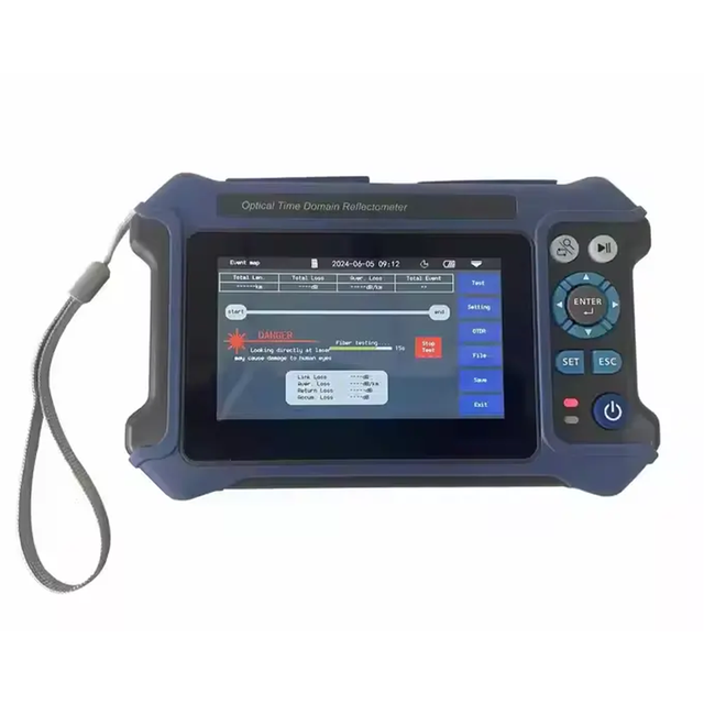 High Quality OUXINDA JW3302K OTDR VFL Tester Machine 45dB Dynamic Range FTTX Use 1310/1550nm Fiber Optic Reflectometer Equipment
