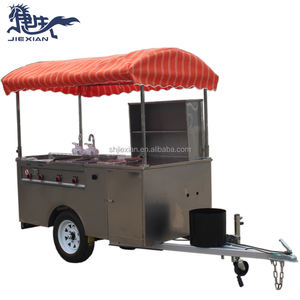 Chariot mobile pour hot-dogs et hamburgers JX-HS200D, chariot mobile pour boulangerie, chariots alimentaires pour hot-dogs et sandwichs, fabricant - Product Image 2