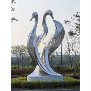 Escultura Art Deco de Acero Inoxidable ANW2175, Hecha a Medida, con Detalles Sofisticados, para Proyectos de Jardín, Ideal para Aniversarios, Hecho en China - Product Image 5