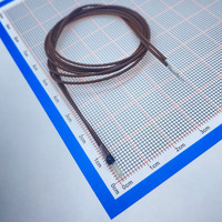 Waktu respon pendek Motor MZ6-110-ES 5 detik termistor PTC tunggal Sensor suhu 110C kabel coklat