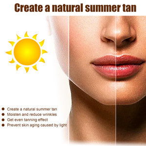 Popular OUHOE Natural Brown Chocolate Bronze <strong>Tanning</strong> Cream Moisturizing <strong>Face</strong> &amp; Body <strong>Tanning</strong> Lotion - Product Image 3