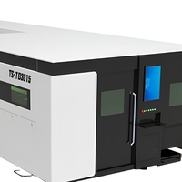 Cortadora Láser CNC de Precisión 3015 OEM, Máquina de Corte Láser de Fibra de 3000W para Láminas y Tubos con Mesa de Transporte