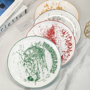 Factory Wholesale New Design Four Seasons Ceramic Dinner Plate Set - Product Image 2