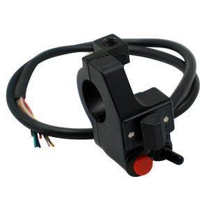 Accessoires de modification de <span class=keywords><strong>moto</strong></span>, interrupteur rétro multifonctionnel pour phare, klaxon, démarrage, direction, 22MM - Product Image 4
