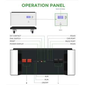 Batería de Litio LiFePO4 de Grado A de 48V 100Ah para Almacenamiento de Energía Solar en el Hogar, Sistema Dividido, Protección IP65, Apilable, 5kWh 10kWh 20kWh - Product Image 5