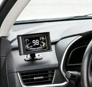 Jauge universelle 3-en-1 LCD numérique pour camion et voiture : température de l'eau, pression d'huile, voltmètre, capteur de pression d'huile 1/8 NPT, 12V 24V, compatible avec d'autres marques - Product Image 3