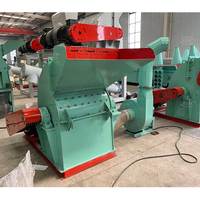 Grote Dieselafval Hout Wortel Stro Board Pallet Houten Olijfhout Crusher Shredder Hamer Molen Efficiëntie Bosbouwmachines