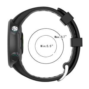 Bracelet montre en silicone couleur unie, disponible en stock pour Garmin <span class=keywords><strong>Forerunner</strong></span> <span class=keywords><strong>45</strong></span> / 45S / Swim 2 XDfind Twill - Product Image 5