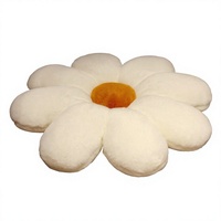 Oreiller de chevet tissé de luxe pour femme, motif tournesol, couleur unie, écologique, amovible et lavable, style célébrité cyber, tendance Instagram