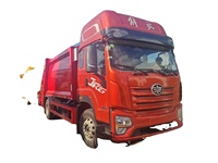Camion compacteur CLW de qualité industrielle 4x2, diesel manuel, solution de gestion des déchets sans temps d'inactivité