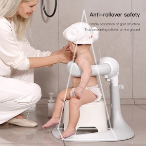 Baignoire debout <span class=keywords><strong>pour</strong></span> bébé réglable en hauteur antidérapante d'usine, support de <span class=keywords><strong>bain</strong></span> multifonction <span class=keywords><strong>pour</strong></span> bébé avec une capacité de charge élevée - Product Image 4