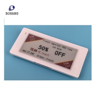 Bohang DJ-WP0290BWRY Étiquettes de rayon électroniques ABS 2,4 GHz BLE NFC, solution pour supermarchés, étiquette de prix numérique, système E-Paper pour magasin