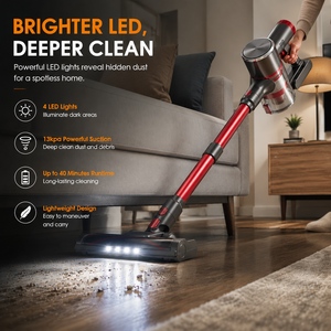 PV8Plus Cordless Stick Vacuum Cleaner <b>Brush</b> Motor HEPA Filter LED Light Rechargeable Handheld Vacuum For Home Pet Hair - Product Image 4