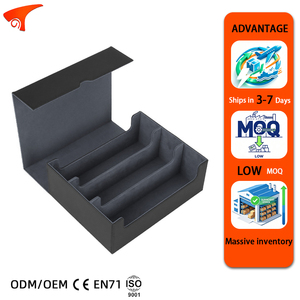 Caja de Cartas de Cuero Personalizada - Venta al por Mayor de Estuches para Más de 1800 Cartas de Juego TCG, CCG, PTCG y Mazos de Juegos de Mesa - Product Image 1