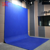 Layar Video Kunci Chroma Studio Film Latar Belakang Virtual Hijau