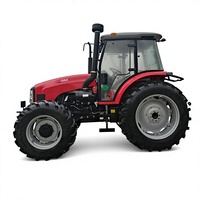 Tracteur agricole 4x4 130 CV LT1304, machine agricole à moteur diesel pour le travail des champs et le transport