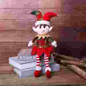Wholesale Long-Legged <b>Christmas</b> Gnome Plush Red Green Felt Holiday Decor Unisex Festive Faceless Tabletop <b>Decoration</b> - Product Image 3