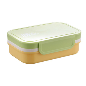 <b>Simple</b> Double-Layer Sealed Leak Proof Student Lunch Box That Can Be <b>Microwave</b> Heated and Lightweight Plastic Lunch Box - Product Image 5