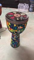 Wholesale Musical Instruments Hand Percussion Drum Colorful 8.5 Inch African Drum Djembe Drum